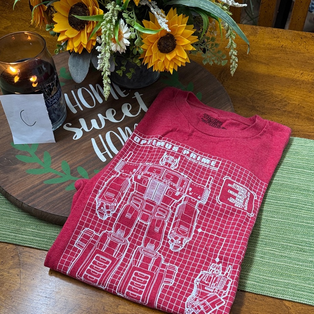 Red Graphic Kids Short Sleeve Tee